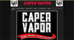 Desktop Screenshot of capervapor.com