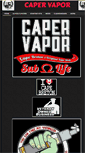 Mobile Screenshot of capervapor.com